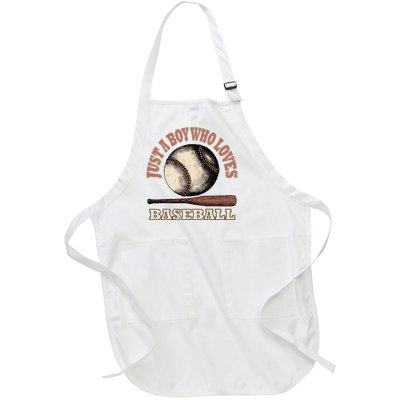 American Sport Fan Baseball Lover Batter Baseball Full-Length Apron With Pockets