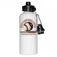 American Sport Fan Baseball Lover Batter Baseball Aluminum Water Bottle