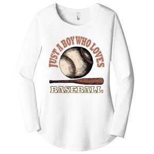 American Sport Fan Baseball Lover Batter Baseball Women's Perfect Tri Tunic Long Sleeve Shirt