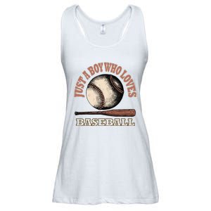 American Sport Fan Baseball Lover Batter Baseball Ladies Essential Flowy Tank