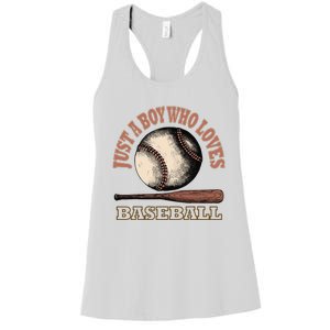 American Sport Fan Baseball Lover Batter Baseball Women's Racerback Tank