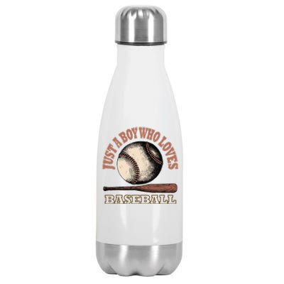 American Sport Fan Baseball Lover Batter Baseball Stainless Steel Insulated Water Bottle