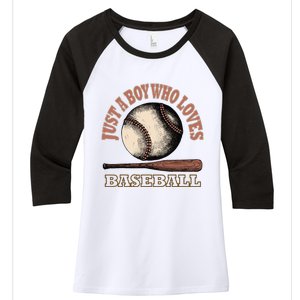 American Sport Fan Baseball Lover Batter Baseball Women's Tri-Blend 3/4-Sleeve Raglan Shirt