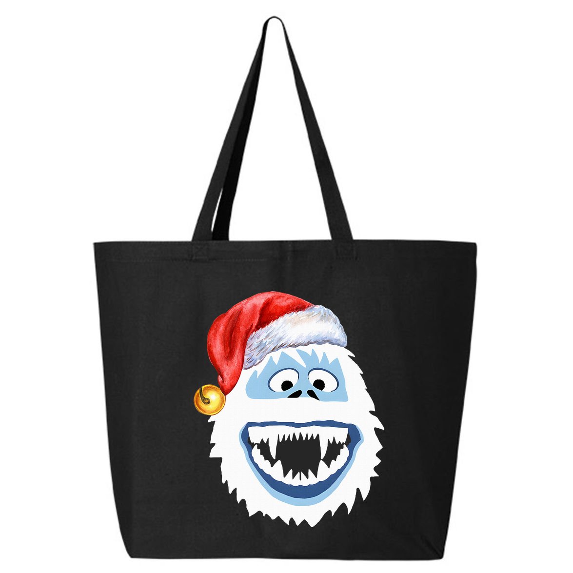 Abominable Snowman Face Costume For & Adults Christmas 25L Jumbo Tote