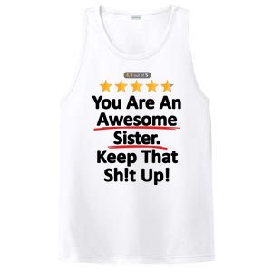 Awesome Sister Funny Gift For Sister PosiCharge Competitor Tank