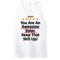 Awesome Sister Funny Gift For Sister PosiCharge Competitor Tank