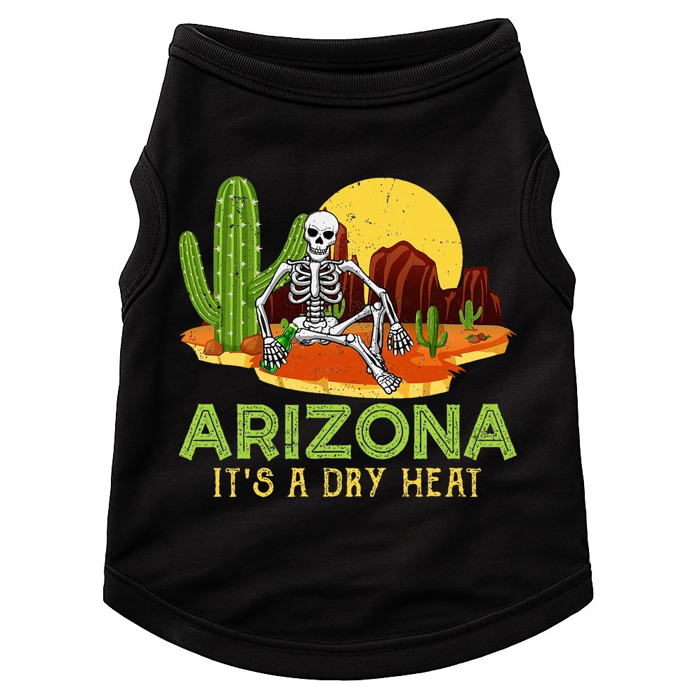 Arizona Skeleton Funny Arizona American Doggie Tank