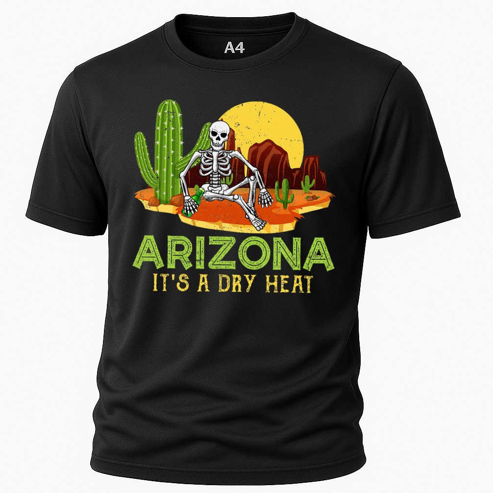 Arizona Skeleton Funny Arizona American Cooling Performance Crew T-Shirt