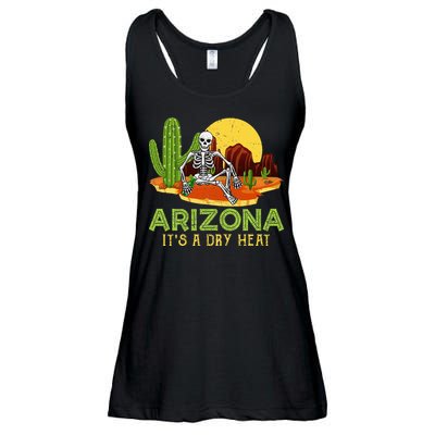 Arizona Skeleton Funny Arizona American Ladies Essential Flowy Tank