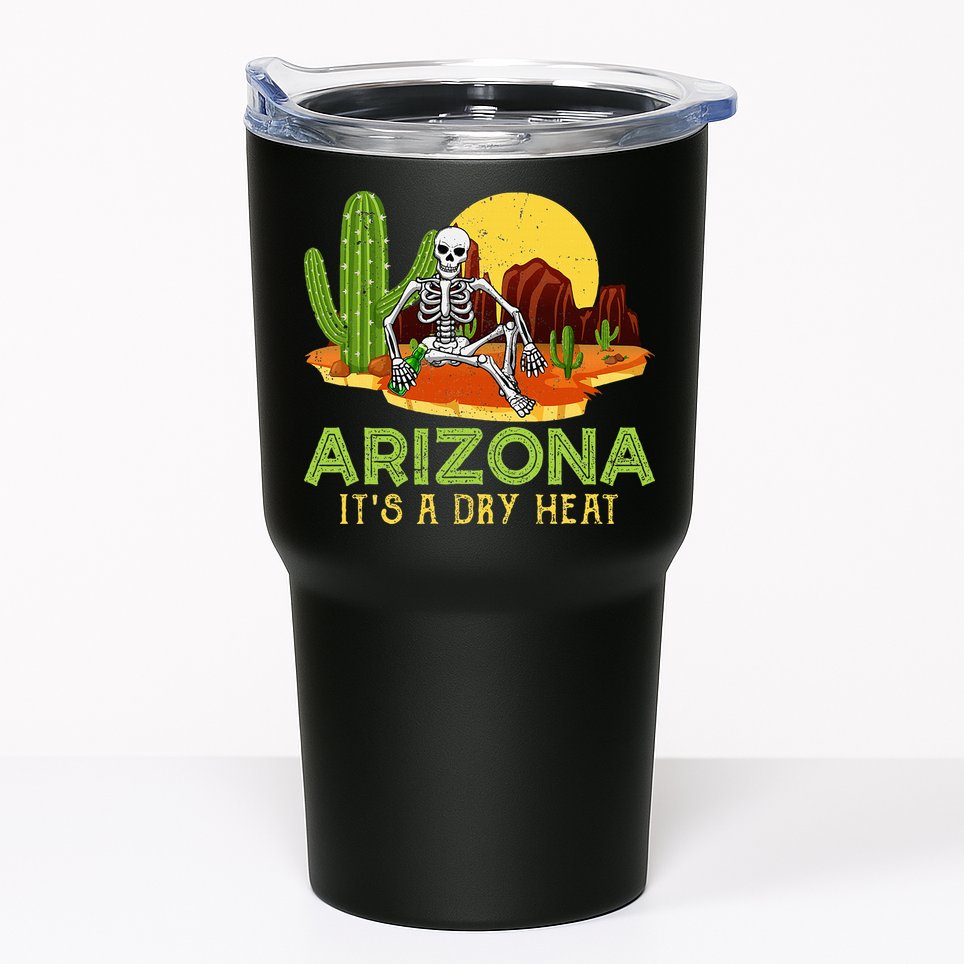 Arizona Skeleton Funny Arizona American Tumbler