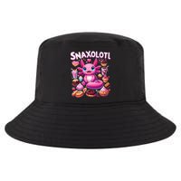 Axolotl Snaxolotl Funny Snacks Axolotls Cool Comfort Performance Bucket Hat