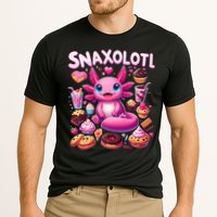 Axolotl Snaxolotl Funny Snacks Axolotls Cooling Performance Crew T-Shirt