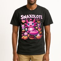 Axolotl Snaxolotl Funny Snacks Axolotls Tall T-Shirt