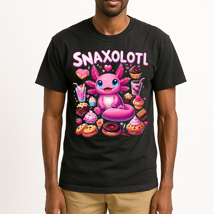 Axolotl Snaxolotl Funny Snacks Axolotls Tall T-Shirt