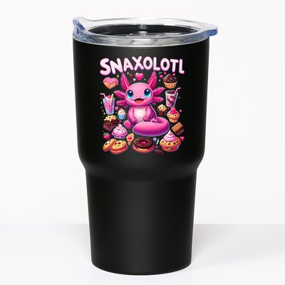 Axolotl Snaxolotl Funny Snacks Axolotls Tumbler