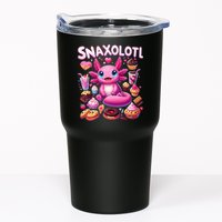 Axolotl Snaxolotl Funny Snacks Axolotls Tumbler