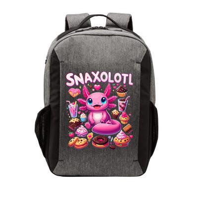 Axolotl Snaxolotl Funny Snacks Axolotls Vector Backpack