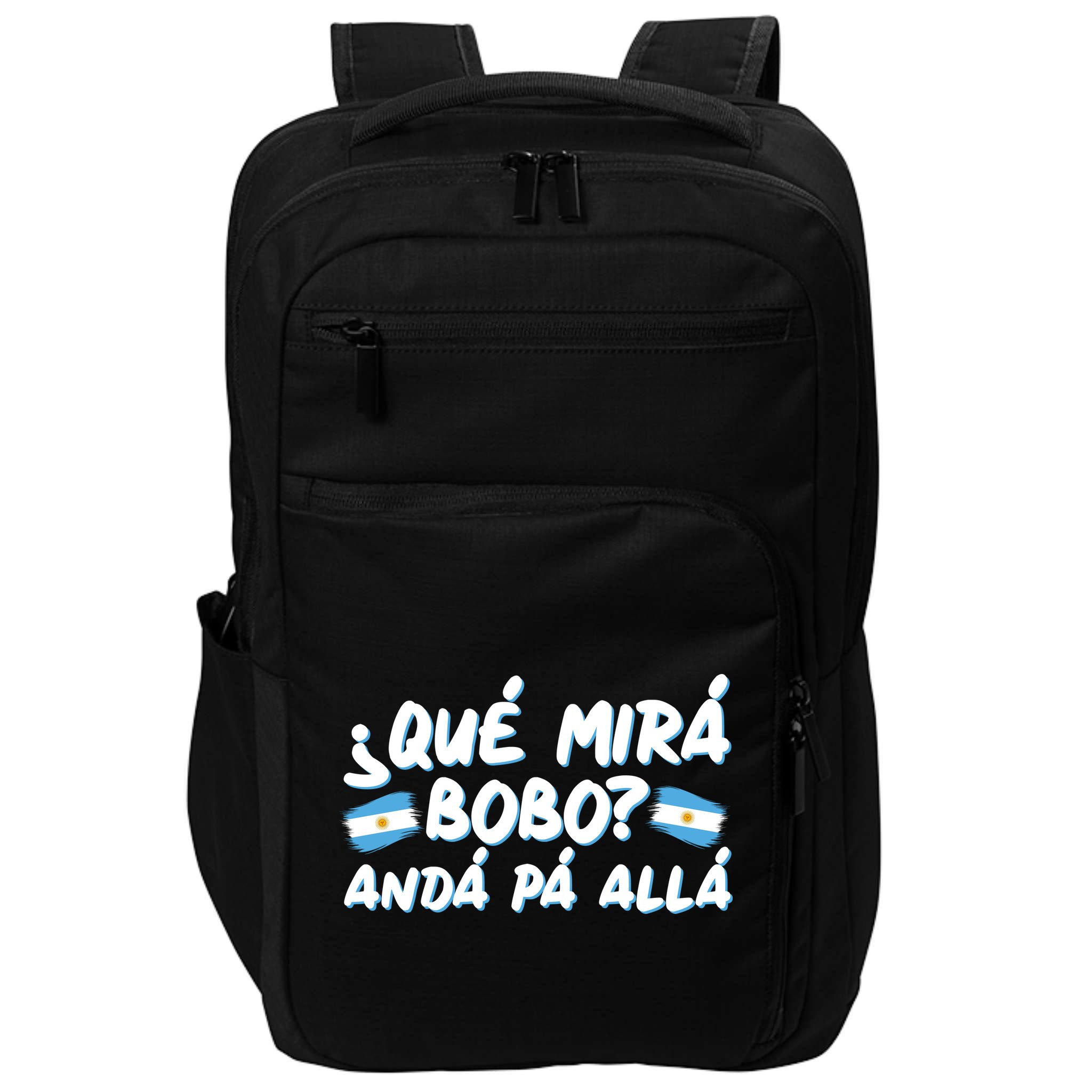 Argentina Soccer Football Que Mira Bobo Anda Pa Alla Impact Tech Backpack