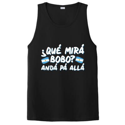 Argentina Soccer Football Que Mira Bobo Anda Pa Alla PosiCharge Competitor Tank