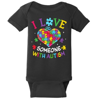 Autism Shirts For Women I Love Some With Autism Baby Bodysuit