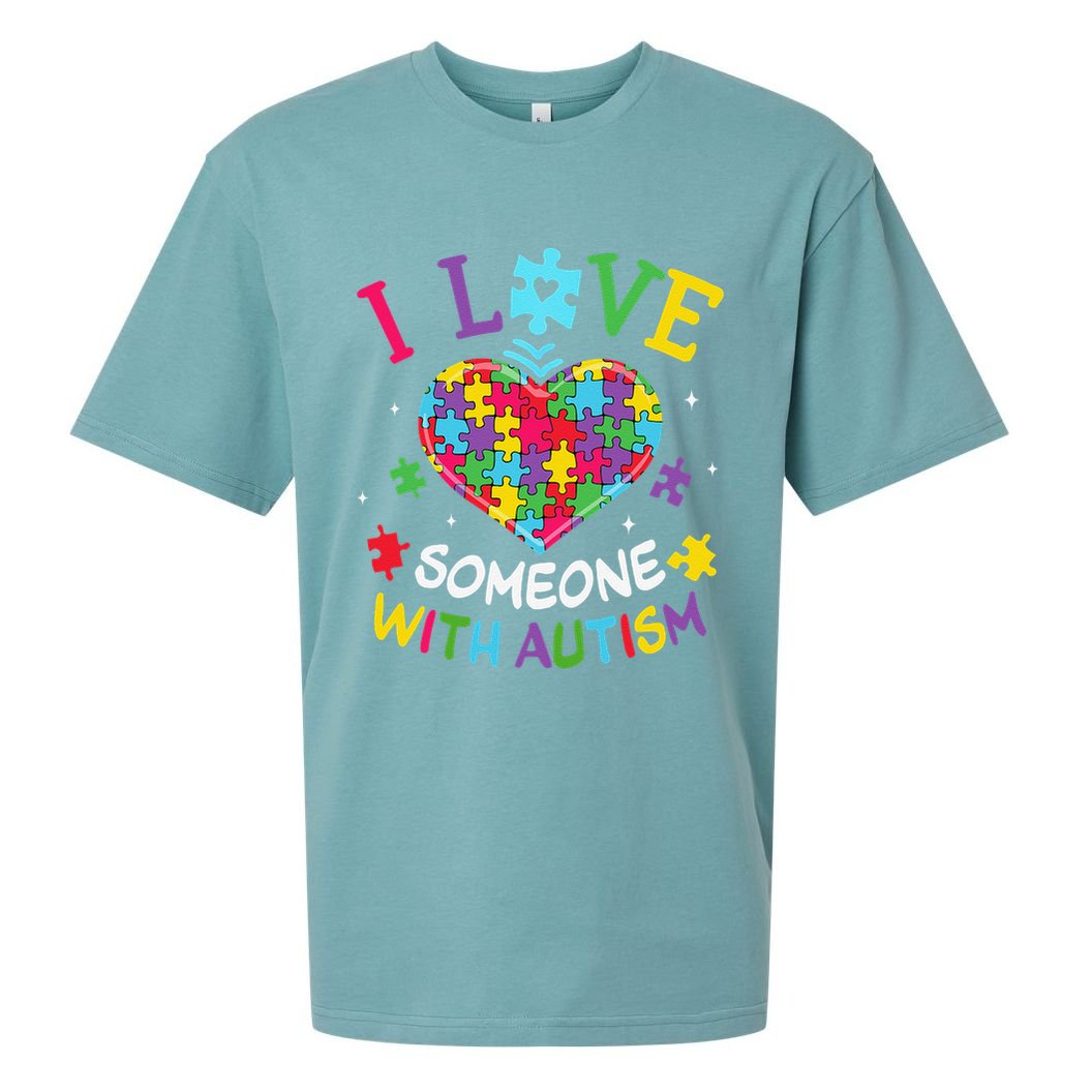 Autism Shirts For Women I Love Some With Autism Sueded Cloud Jersey T-Shirt