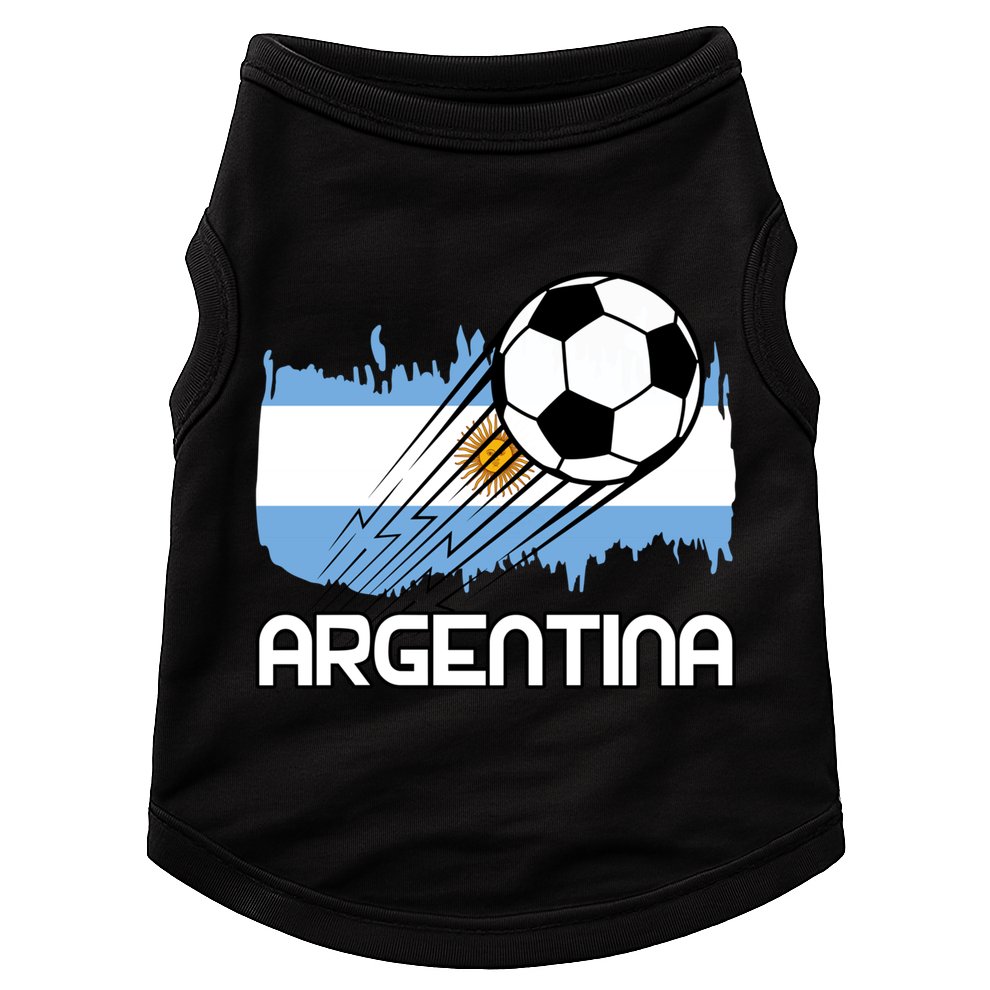Argentina Soccer Fan Gift Doggie Tank