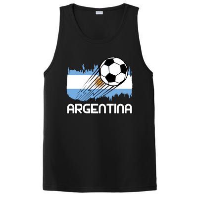 Argentina Soccer Fan Gift PosiCharge Competitor Tank