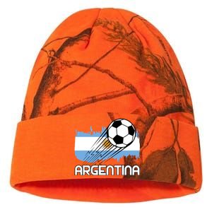 Argentina Soccer Fan Gift Kati Licensed 12" Camo Beanie