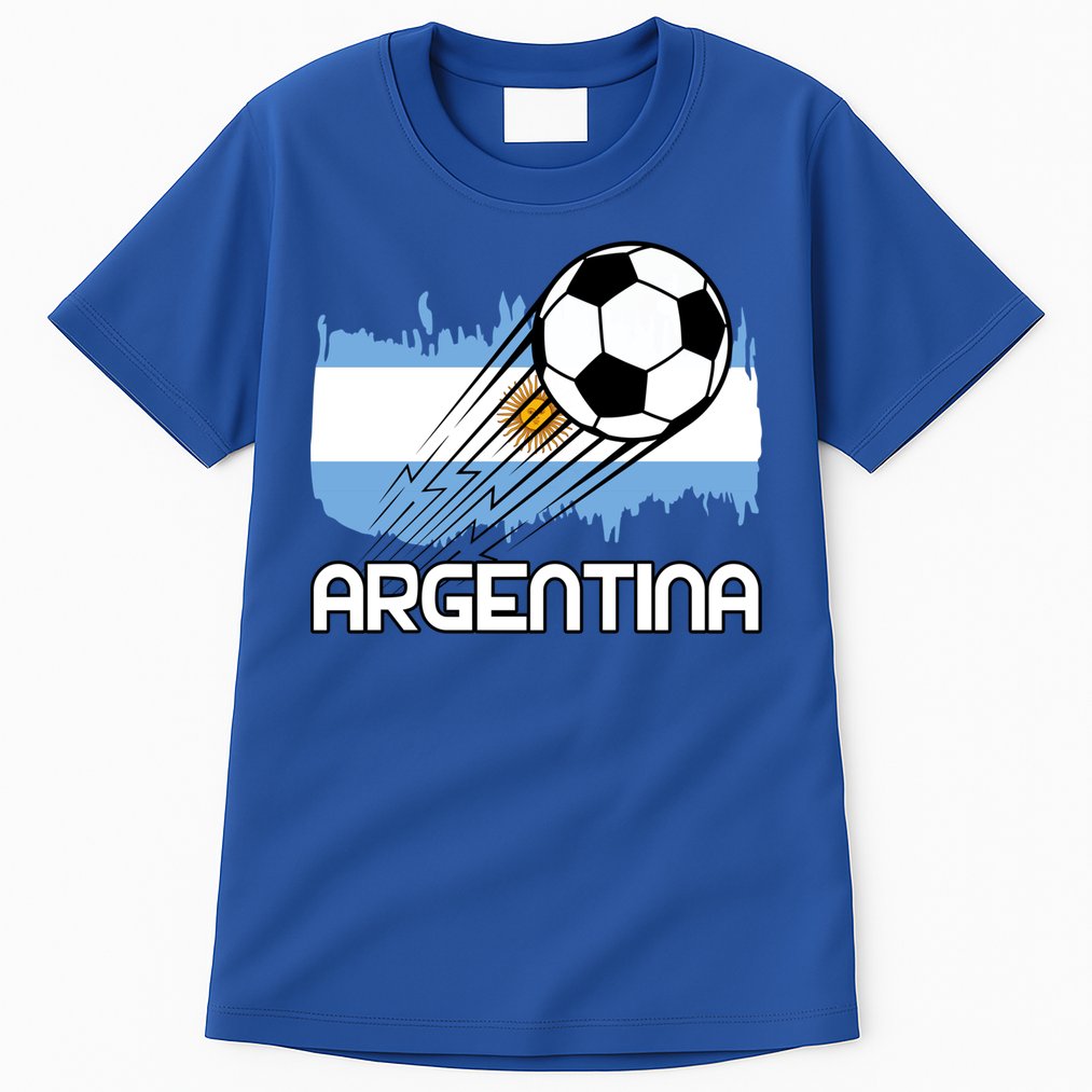 Argentina Soccer Fan Gift Tall T-Shirt