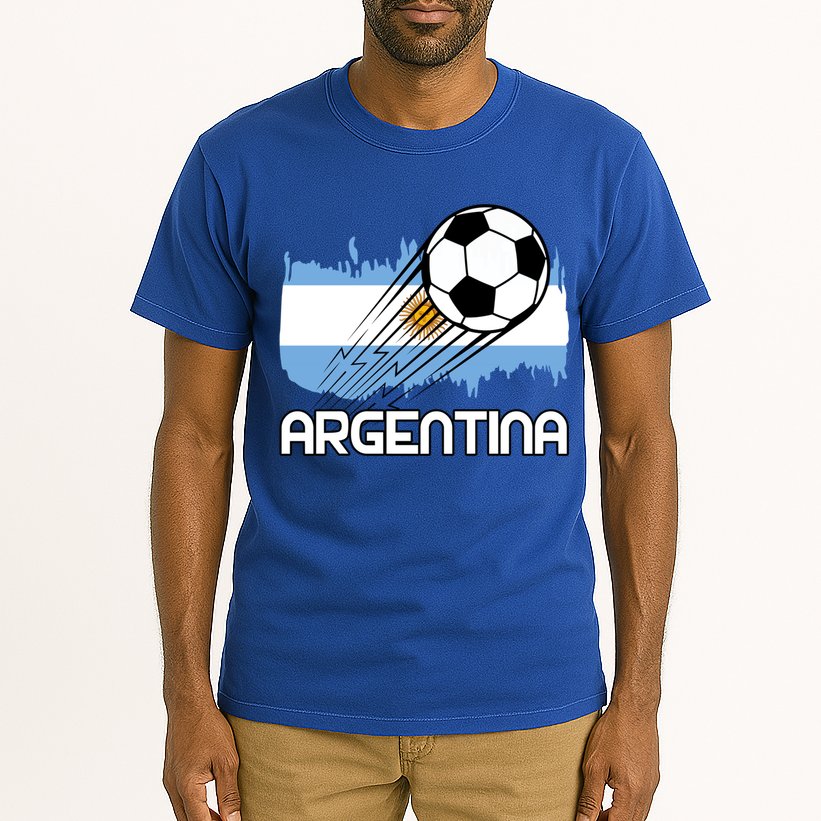Argentina Soccer Fan Gift Tall T-Shirt