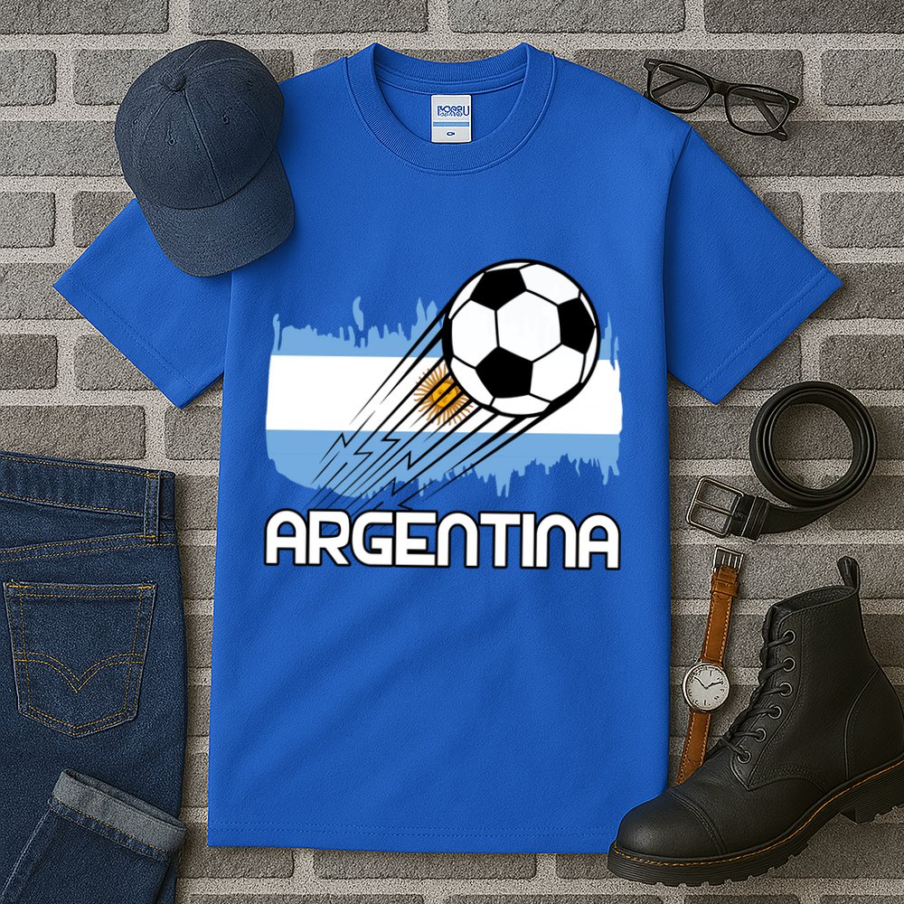 Argentina Soccer Fan Gift Tall T-Shirt