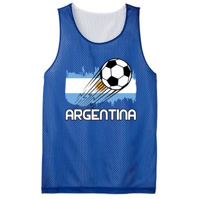 Argentina Soccer Fan Gift Mesh Reversible Basketball Jersey Tank