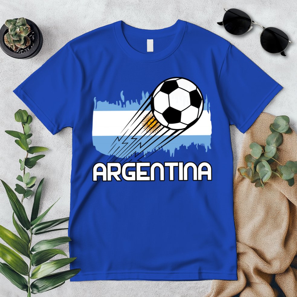 Argentina Soccer Fan Gift Premium T-Shirt