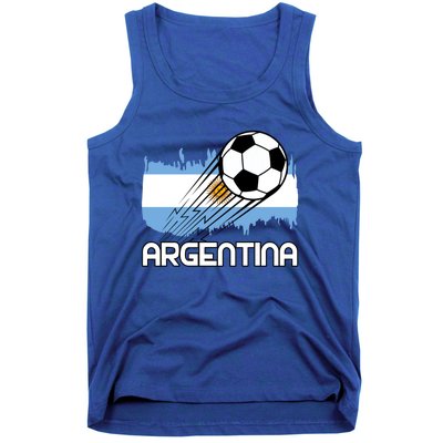 Argentina Soccer Fan Gift Tank Top