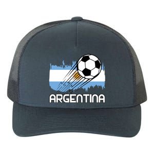 Argentina Soccer Fan Gift Yupoong Adult 5-Panel Trucker Hat