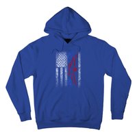 American Swim Flag Usa Swimming Butterfly Stroke Swimmer Great Gift Hoodie