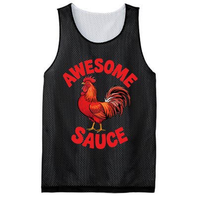 Awesome Sauce Funny For Humans Mesh Reversible Basketball Jersey Tank