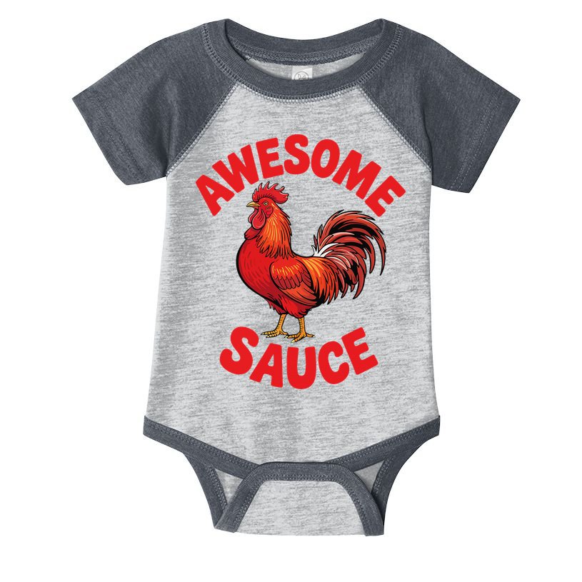 Awesome Sauce Funny For Humans Infant Baby Jersey Bodysuit
