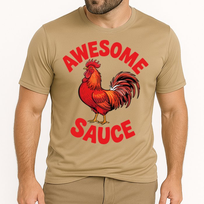 Awesome Sauce Funny For Humans Cooling Performance Crew T-Shirt