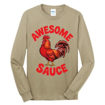 Awesome Sauce Funny For Humans Tall Long Sleeve T-Shirt