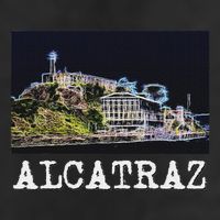 Alcatraz San Francisco 7 Panel Mesh Trucker Snapback Hat