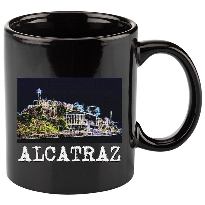 Alcatraz San Francisco 11oz C Handle Ceramic Mug