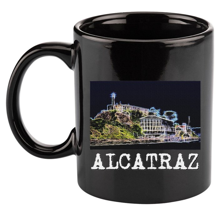 Alcatraz San Francisco 11oz C Handle Ceramic Mug