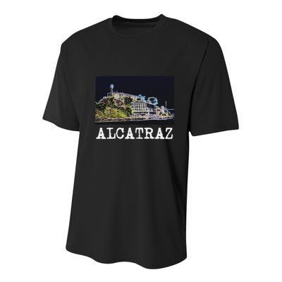 Alcatraz San Francisco Youth Performance Sprint T-Shirt