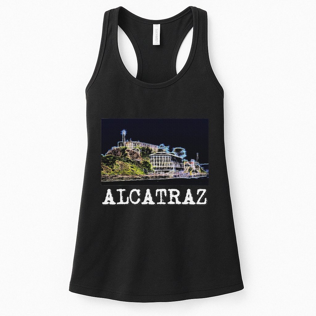 Alcatraz San Francisco Womens Tank Top