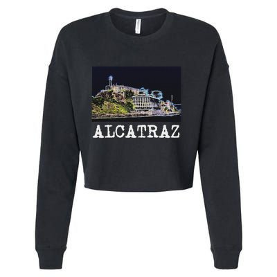 Alcatraz San Francisco Cropped Pullover Crew