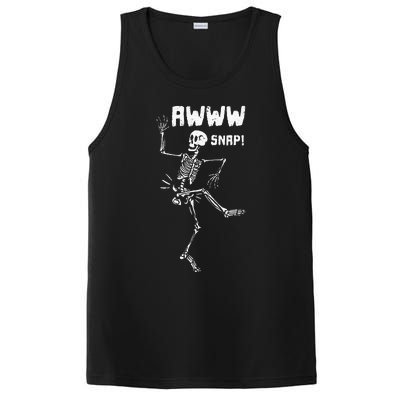 Awww Snap Funny Hip Broken Design For Surgery Survivor PosiCharge Competitor Tank