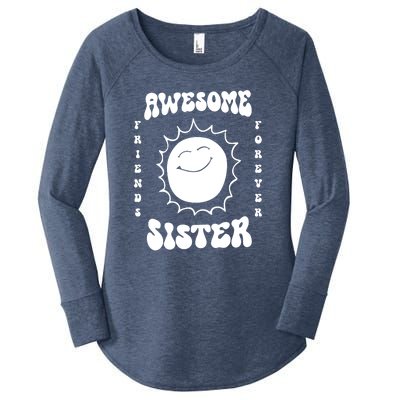 Awesome Sister Friends Forever Women's Perfect Tri Tunic Long Sleeve Shirt