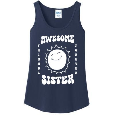 Awesome Sister Friends Forever Ladies Essential Tank