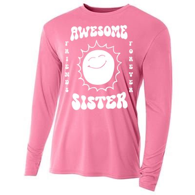 Awesome Sister Friends Forever Cooling Performance Long Sleeve Crew